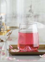 Hermia Juego de Vasos LV-TRA367F Transparente de 6 Piezas